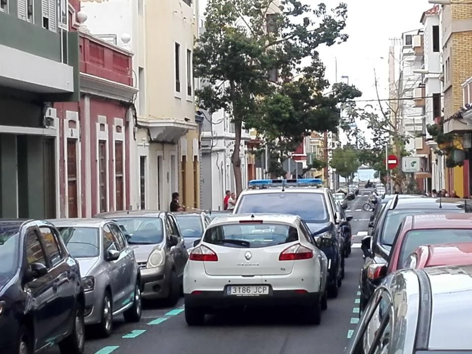 15-10-2018 LAS PALMAS DE GRAN CANARIA. Crimen en la calle Italia. Fotógrafo: ANDRES CRUZ