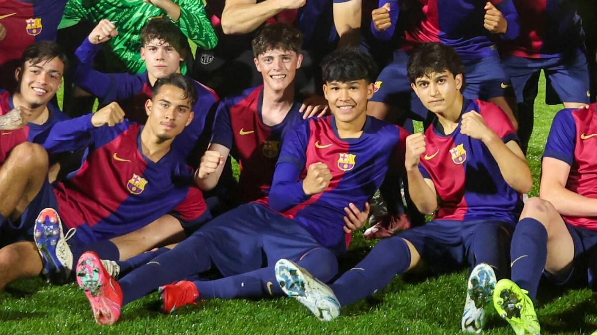 Dro celebró la liga del Juvenil B