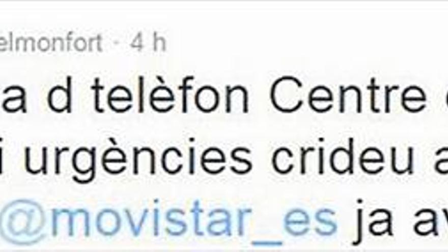 Un fallo deja cuatro horas sin teléfono fijo e internet a Els Ports