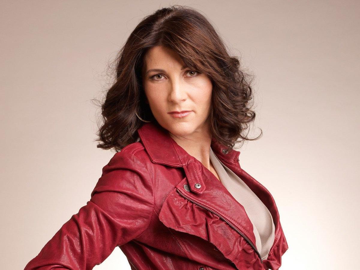 La famosa actriz de teatro Eve Best.