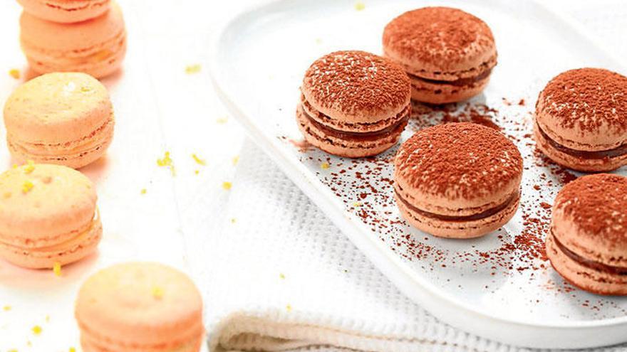 Klein, frech, lecker: Macarons.