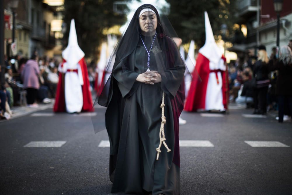 Imágenes de la Semana Santa Marinera, Santo Entierro, del 2018