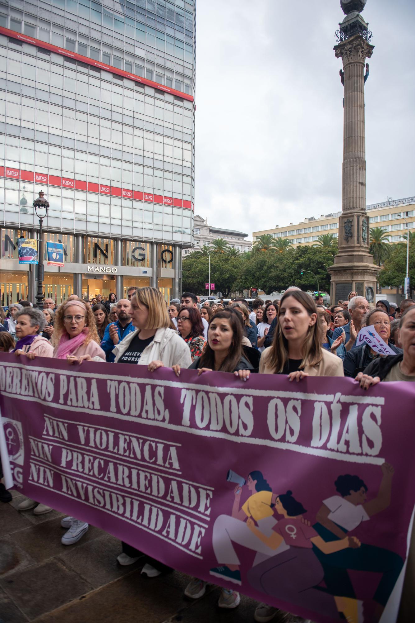 A Coruña apoya a Jenni Hermoso y se suma a las protestas contra la continuidad de Rubiales