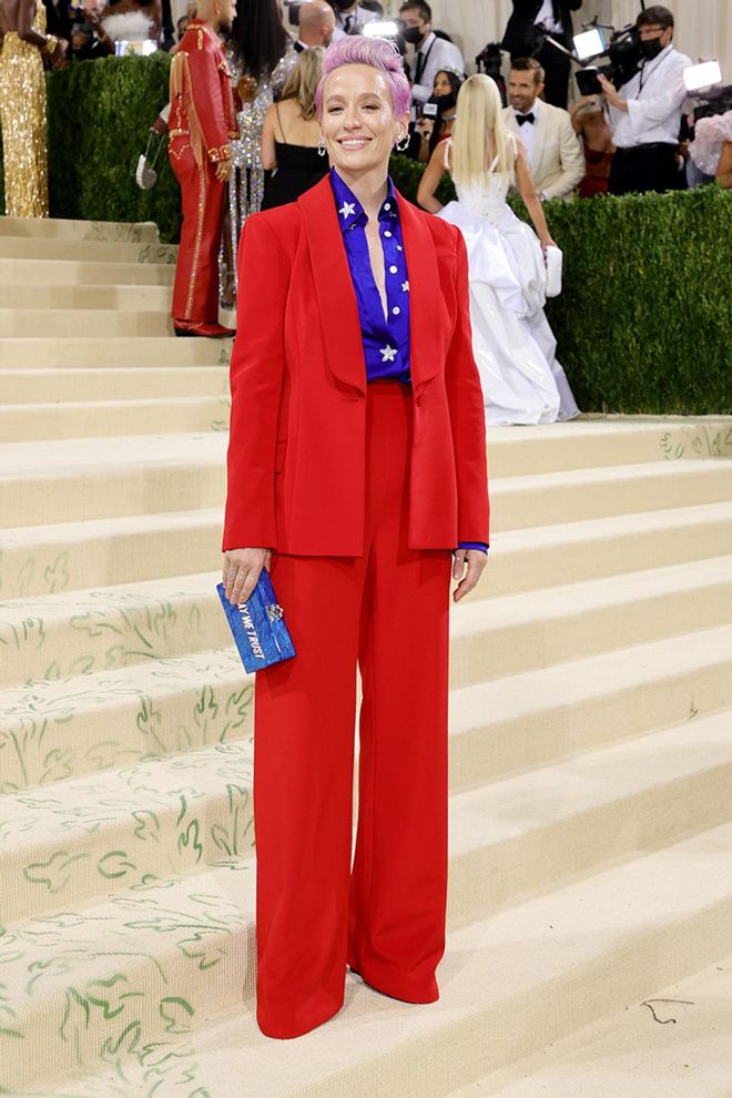 Megan Rapinoe en la Gala MET 2021