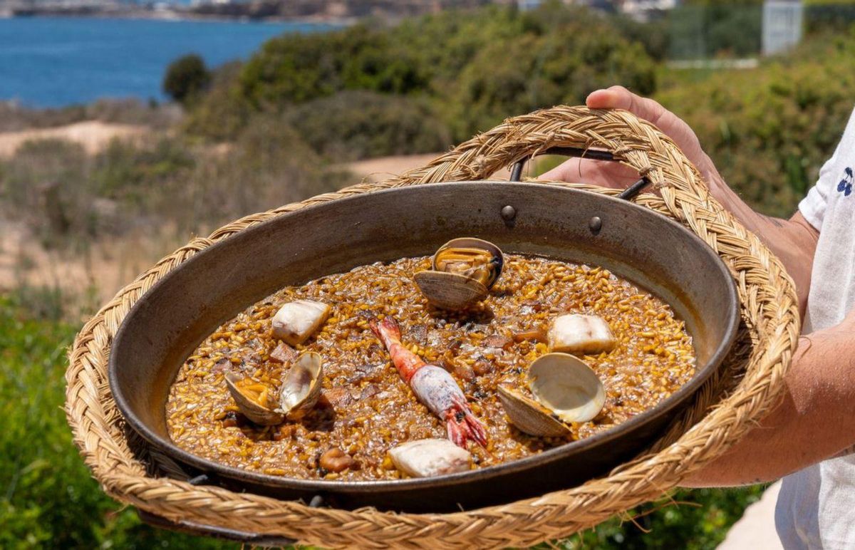 La paella es uno de los platos estrella del restaurante Cielo. | FOTOS: DESTINO FIVE