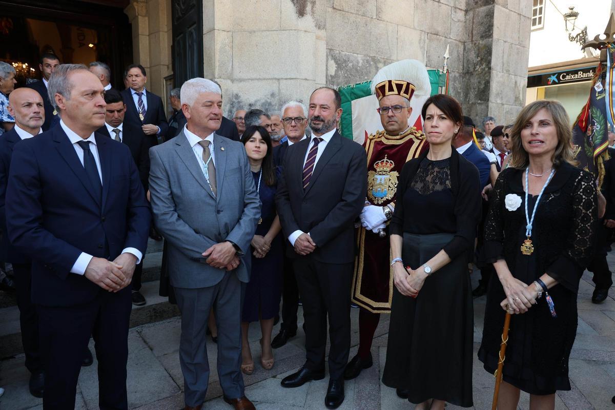 La procesión de Corpus Christi en Ponteareas