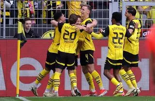 El aplaudido gesto del Dortmund con sus empleados antes de la final de la Champions