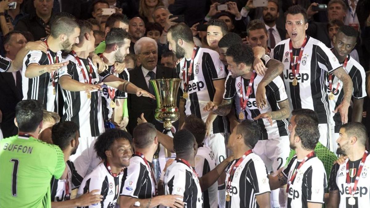 La Coppa es el primero de los tres títulos que quiere conquistar la Juventus