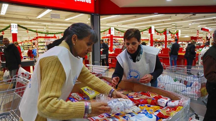 La generosidad cordobesa supera los objetivos del Banco de Alimentos