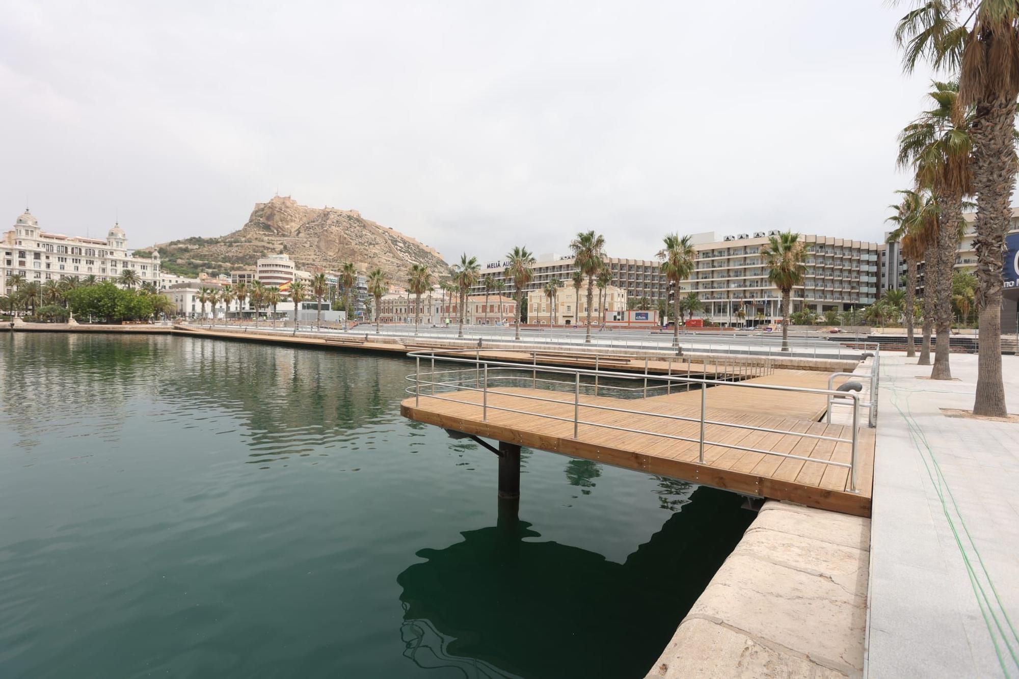 El puerto de Alicante estrena nuevo paseo