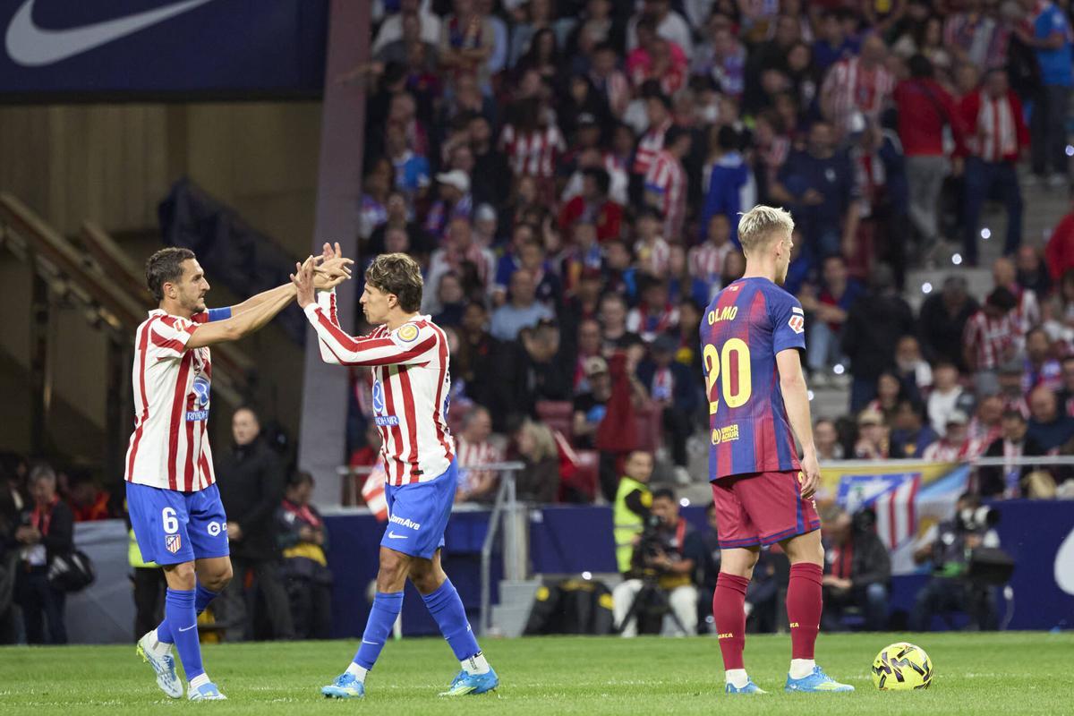 LaLiga: Atlético de Madrid - FC Barcelona, en imágenes.