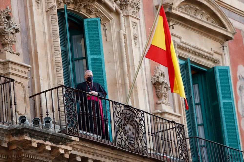 Acto en homenaje a las víctimas del coronavirus en la Región