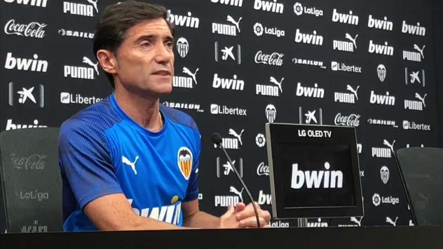 Rueda de prensa de Marcelino previa al Celta - Valencia CF