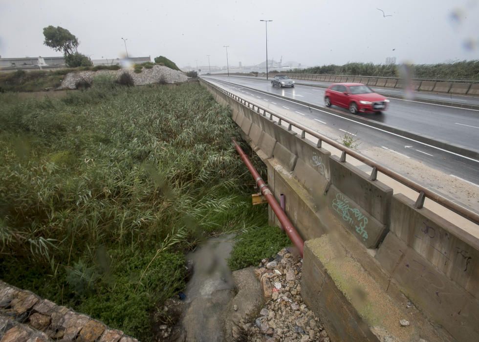 La gota fría causa inundaciones en la ciudad de Alicante