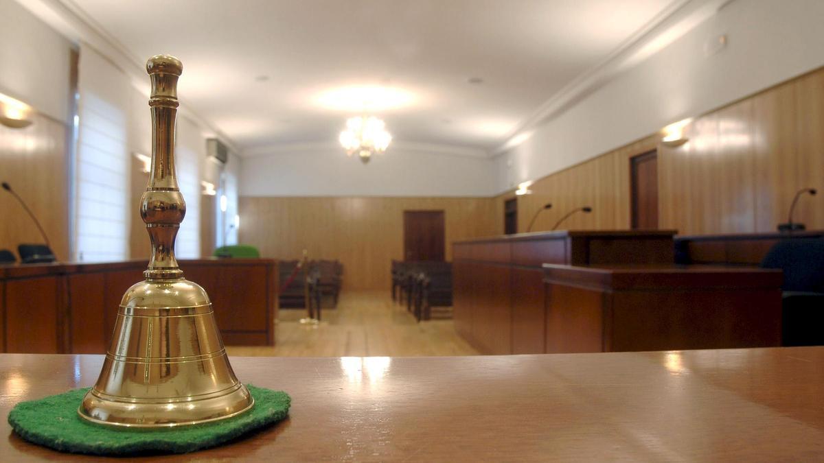 Sala de juicios.