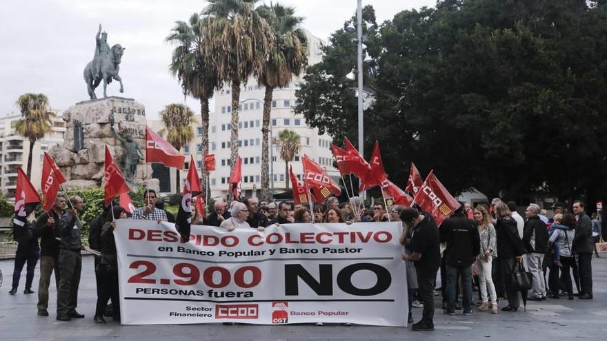 Contra el ERE del Banco Popular