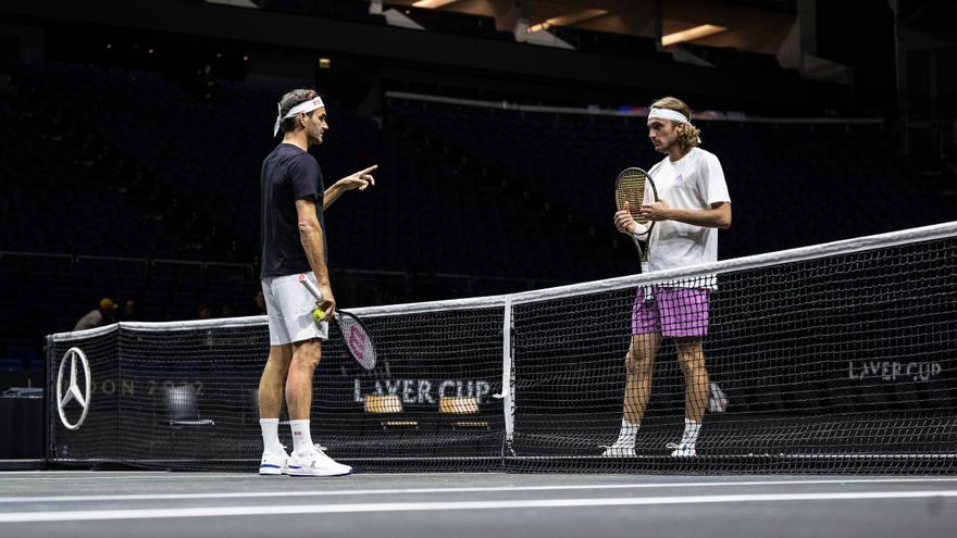 Roger Federer se prepara para su última batalla en el tenis