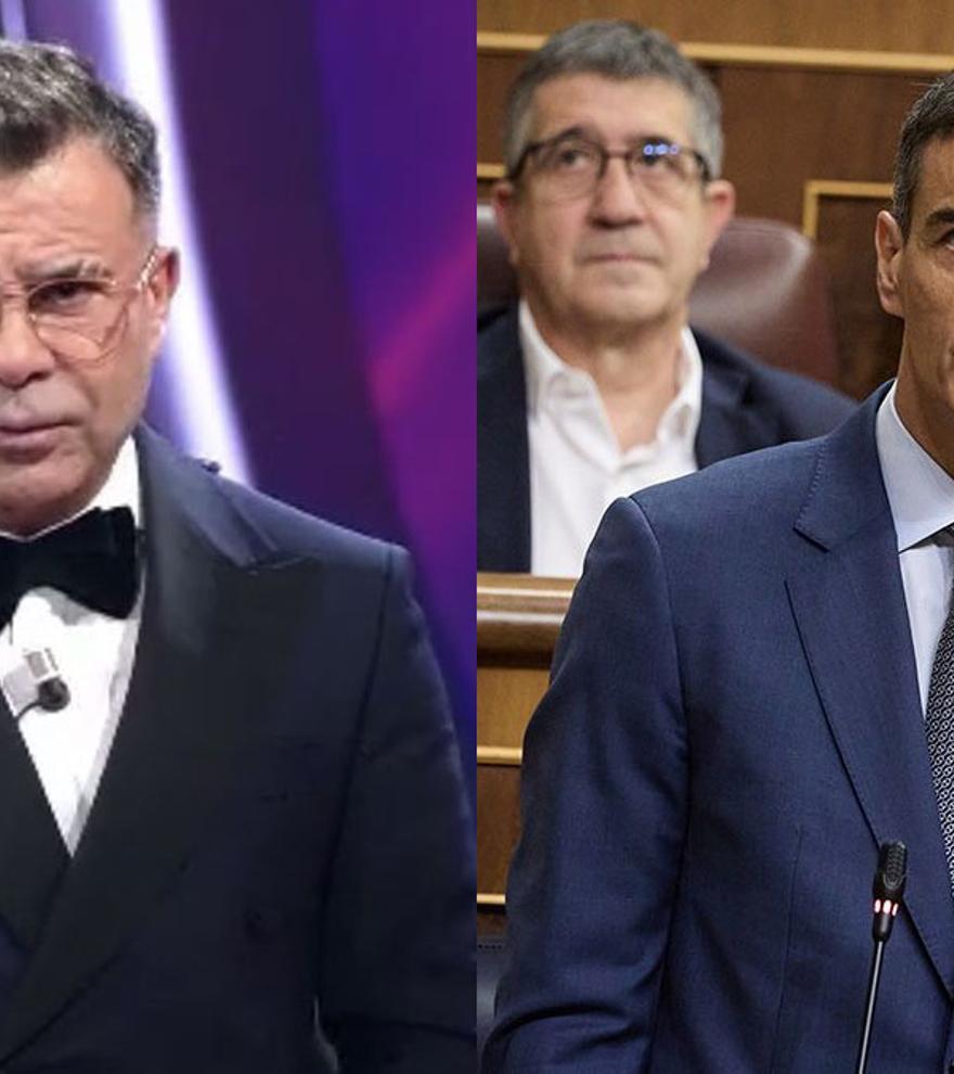 Jorge Javier Vázquez azota inesperadamente al PSOE y Pedro Sánchez: &quot;¿Cuánto dinero han robado?&quot;