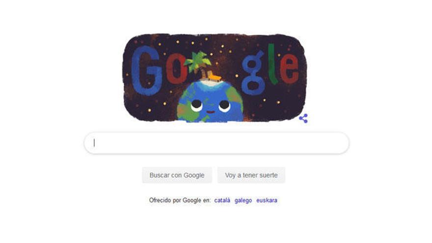 El verano, en el doodle de hoy