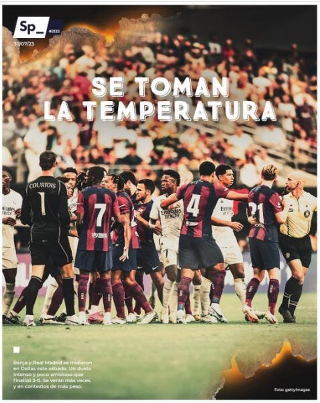 Las portadas de la prensa deportiva de hoy, domingo 30 de julio