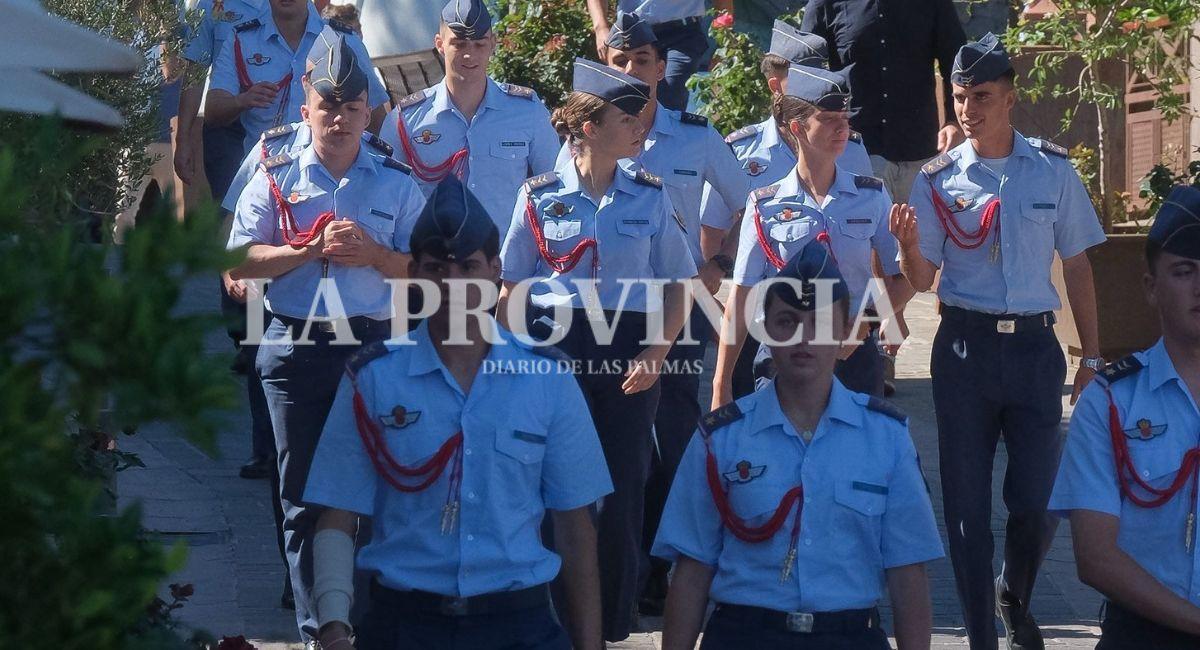 Princesa Leonor en Tejeda Gran Canaria