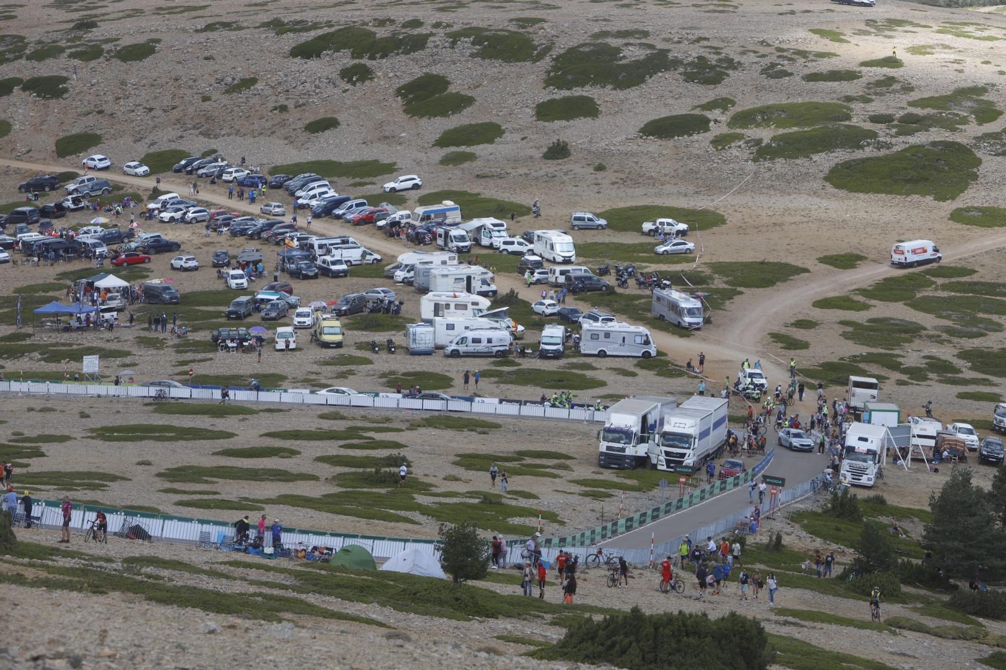 Así se está viviendo la etapa de La Vuelta a España en Javalambre