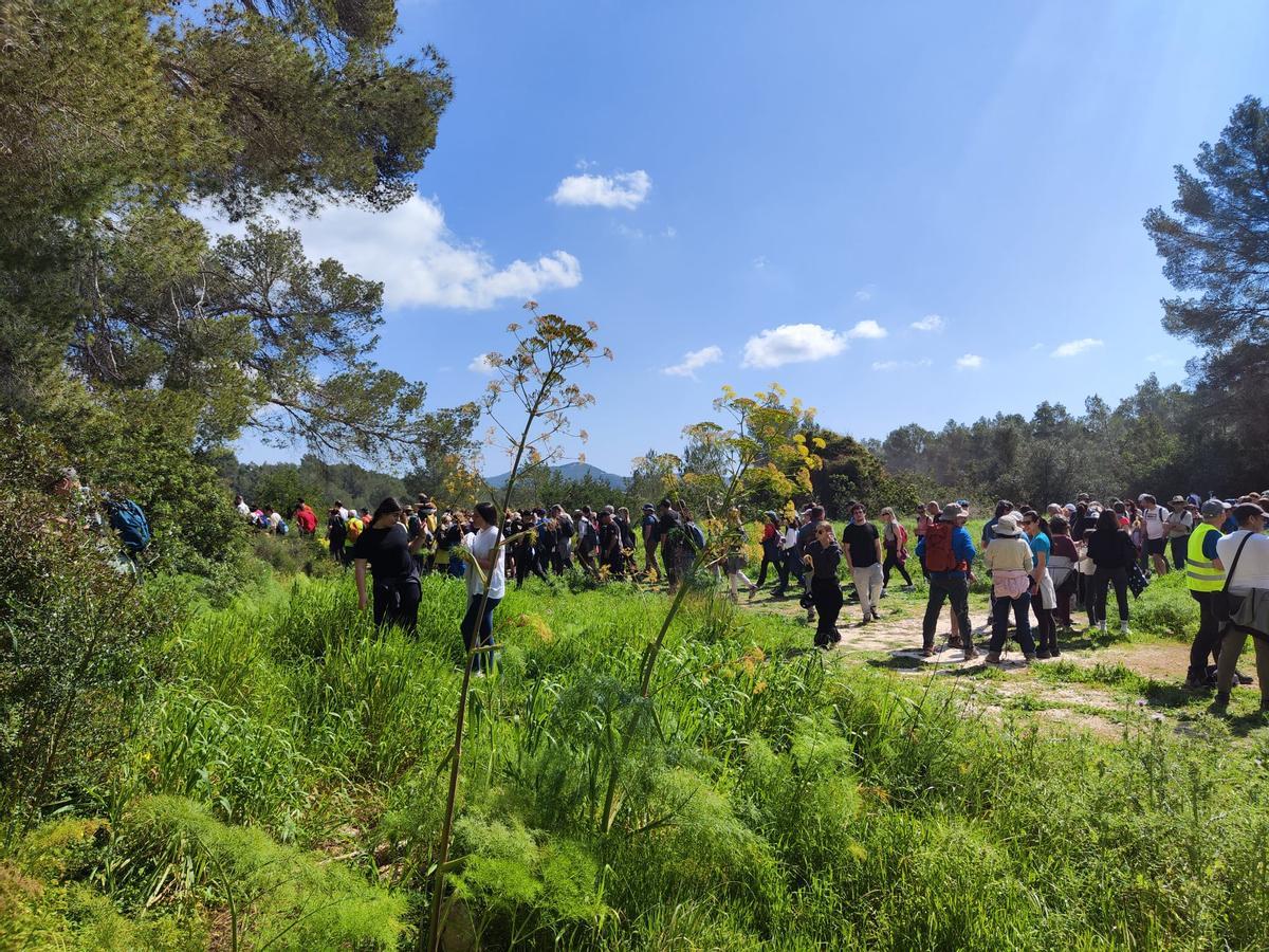 La jornada para reivindicar los caminos públicos de Ibiza y vías agropecuarias en imágenes La jornada para reivindicar los caminos públicos de Ibiza y vías agropecuarias en imágenes