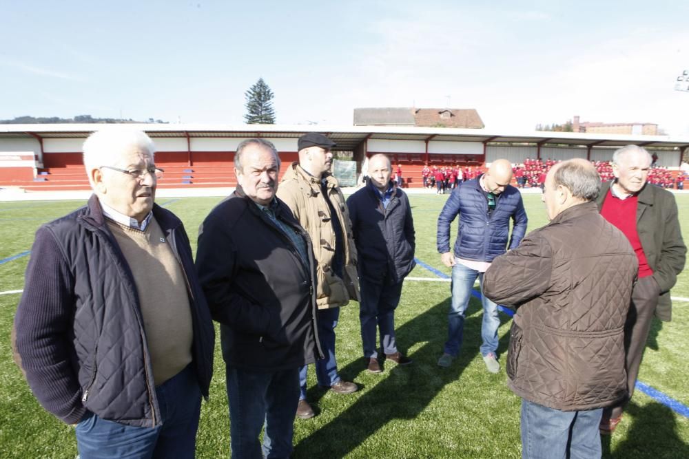 Inauguración del nuevo campo del Gijón Industrial