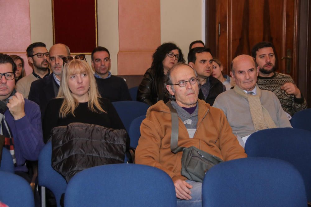 Pleno sobre la gestión del temporal en Alcoy