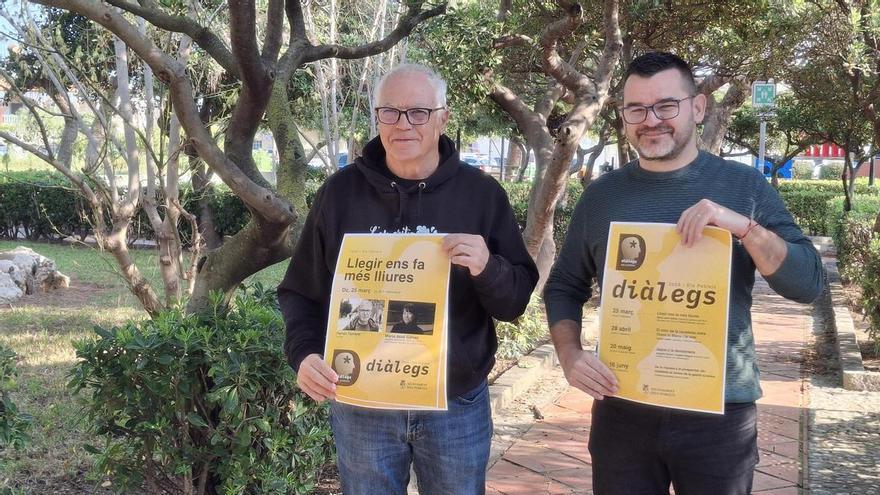 "Diàlegs": Els Poblets reivindica la conversación serena en un ciclo que abren la directora general del libro y el escritor Ferran Torrent