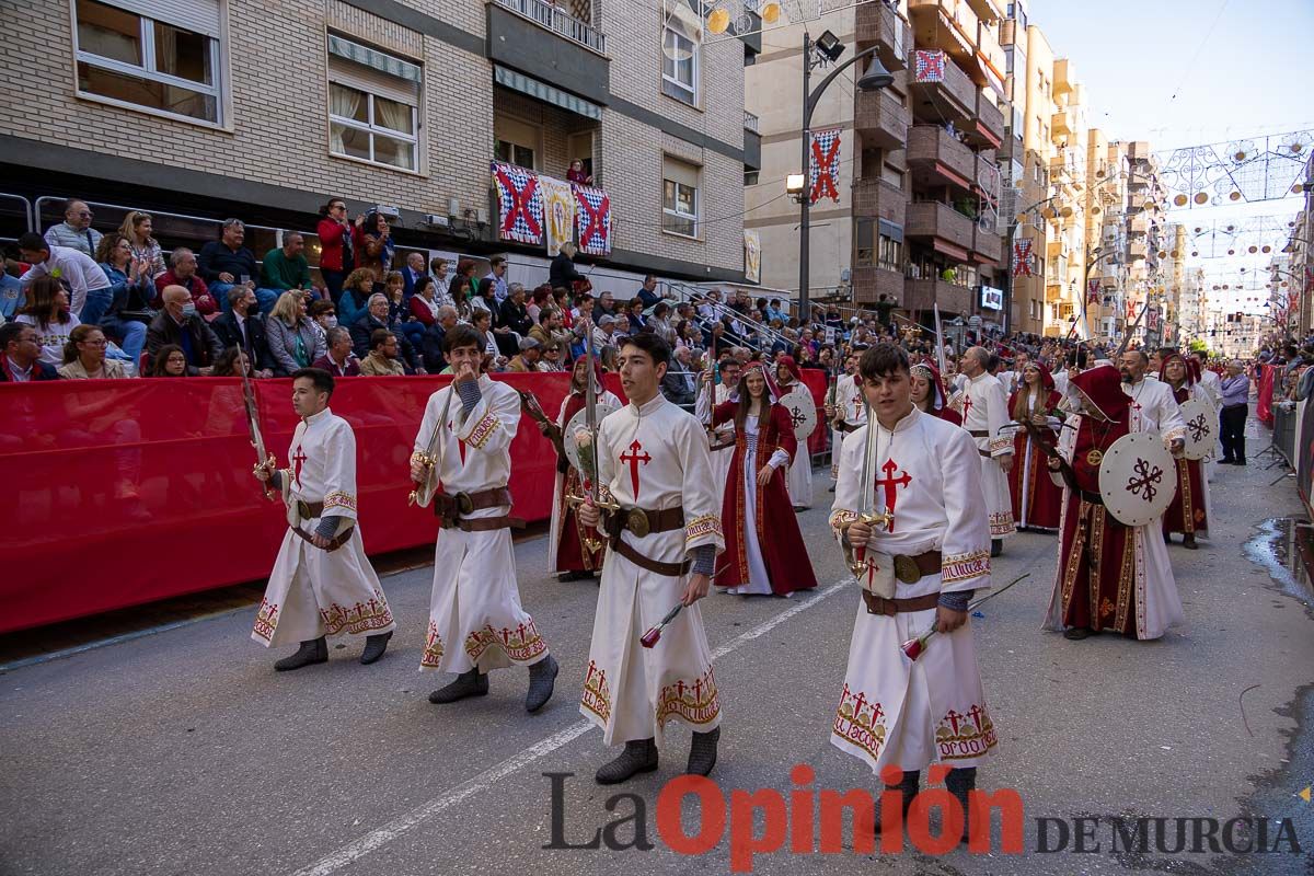 Procesión de subida a la Basílica en las Fiestas de Caravaca (Bando Cristiano)