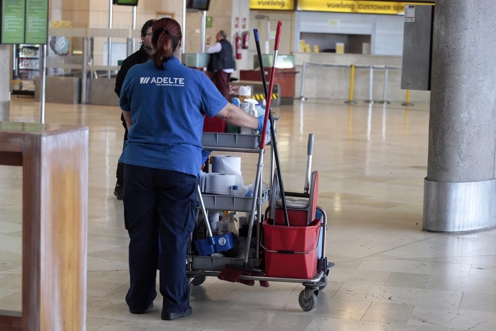 Situación en el aeropuerto Tenerife Norte con test