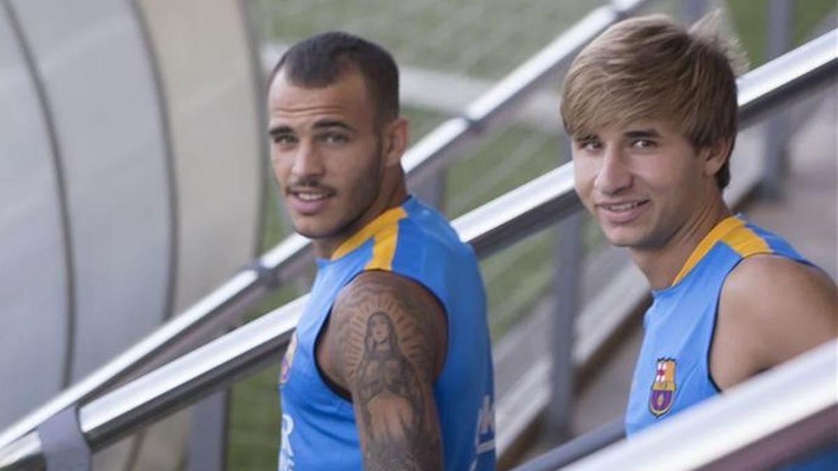 Sandro y Samper, dos habituales para Luis Enrique