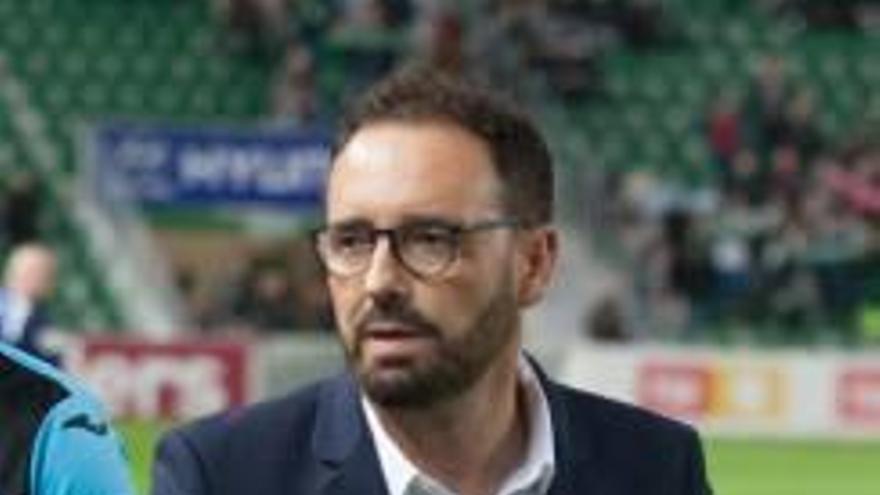 Bordalás, técnico del Getafe.