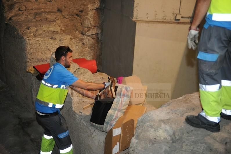 Desalojan al presunto violador del parking de la Glorieta