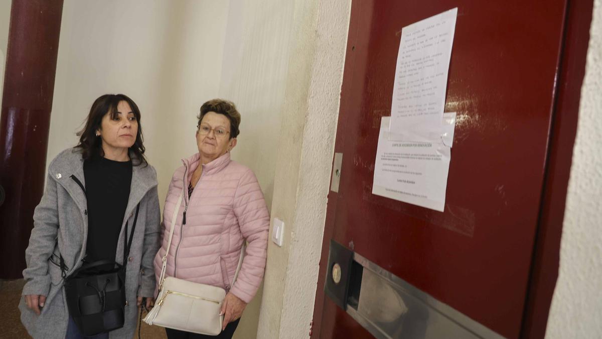 Sin ascensor en San Blas en los pisos del Patronato de Vivienda en Alicante