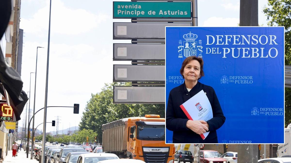 Moriyón lleva el conflicto de los camiones en Príncipe de Asturias al Defensor del Pueblo.