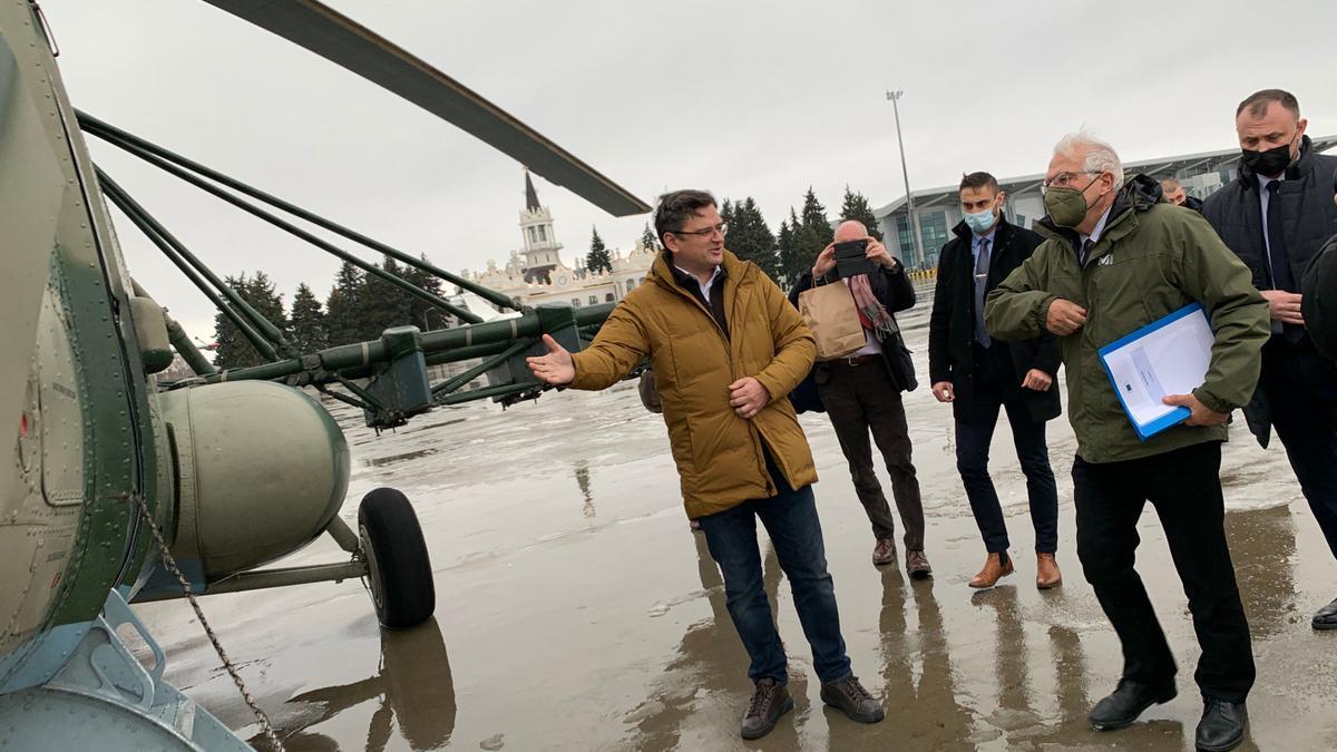 Borrell visita Ucrania Unión Europea