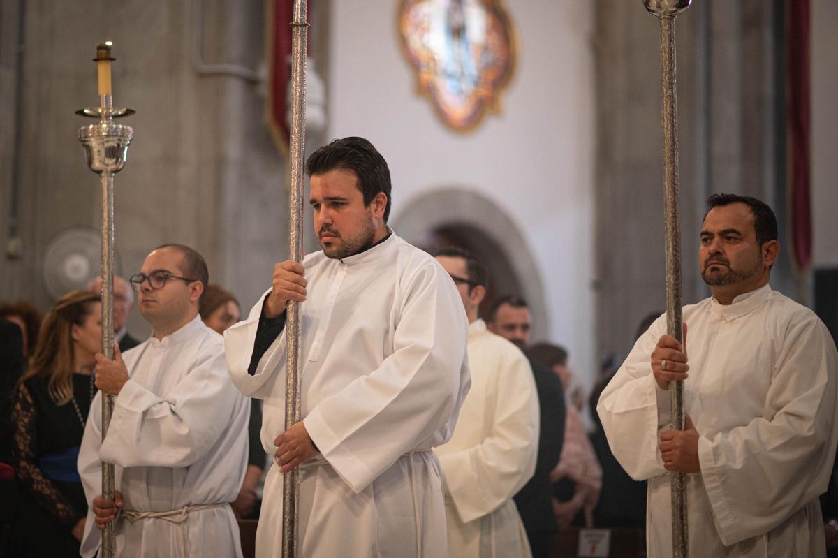 Fiesta de la Virgen de Candelaria: procesión cívica y Misa central