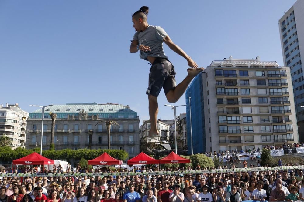 El cierre del Vigo Street Stunts desafía la gravedad