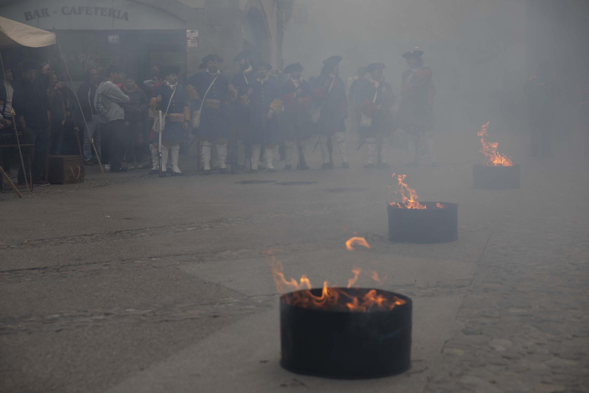 Arbúcies recrea el tradicional Combat de fa més de 300 anys