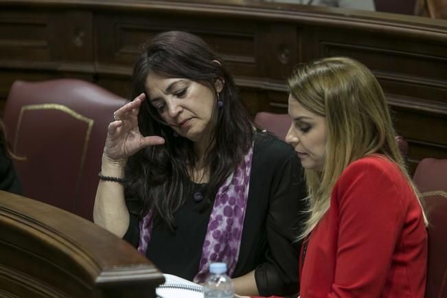 21/03/2017 POLÍTICA  debate de la nacionalidad celebrada en el parlamento de canarias con la intervención del presidente del gobierno Fernando Clavijo