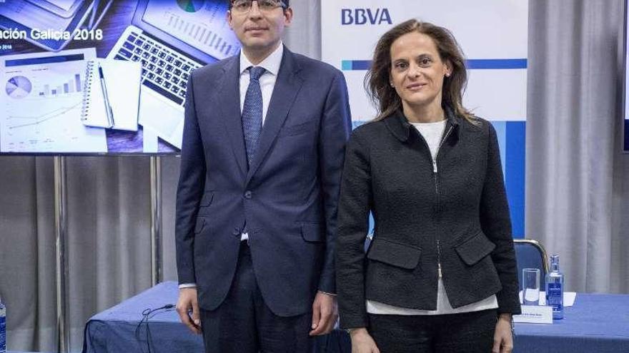 Miguel Cardoso y Yolanda Martínez-Bajo, de BBVA.