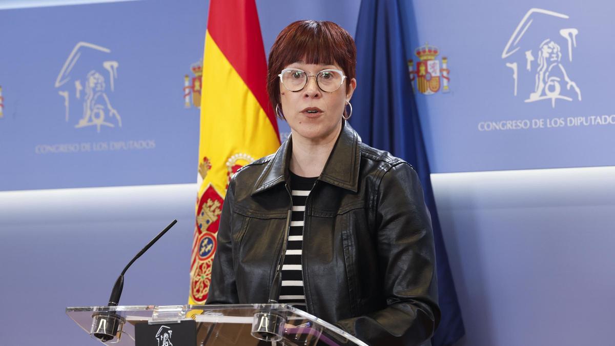 La portavoz de Compromís en el Congreso, Àgueda Micó.