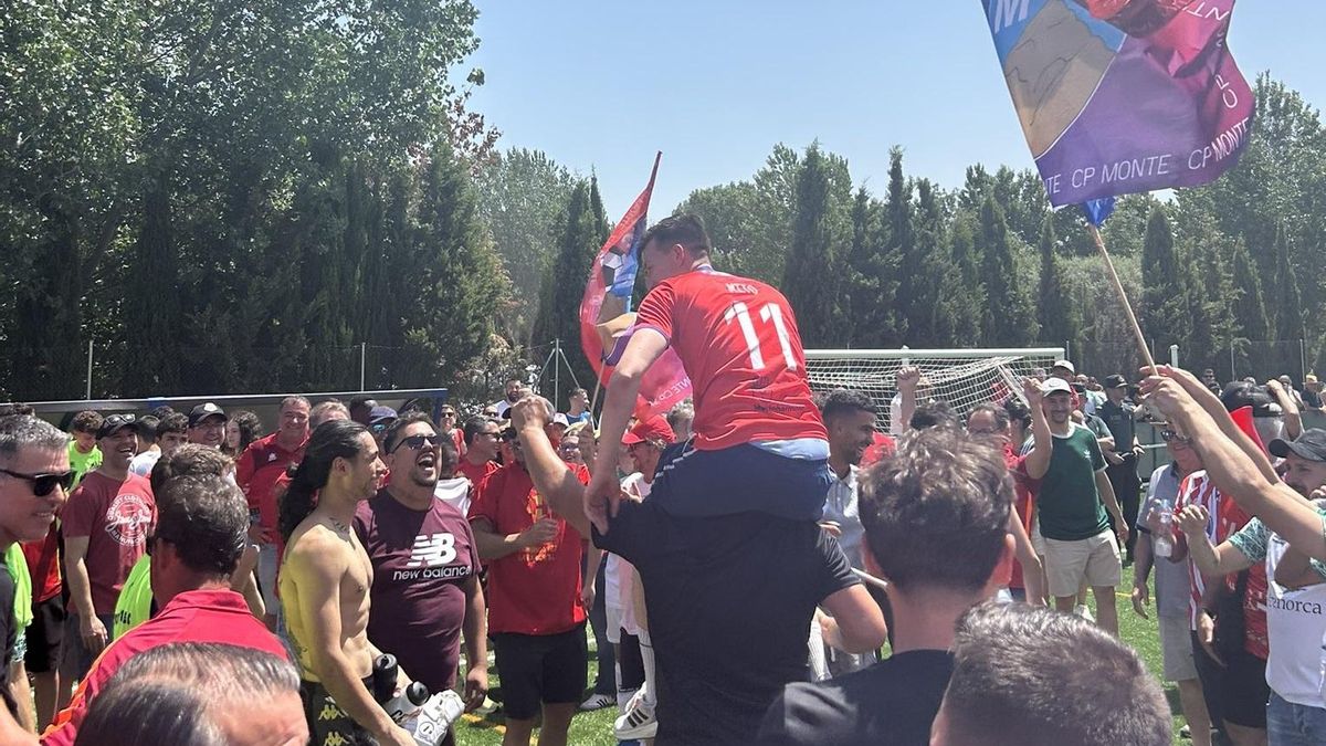 Celebración sobre el campo de La Vinosilla del Montehermoso.