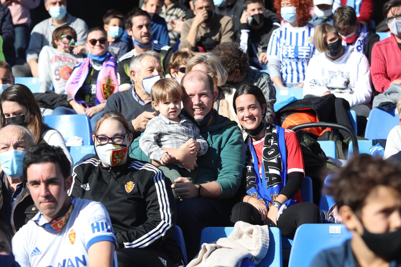 FOTOGALERÍA | El partido de Aspanoa vuelve a poblar La Romareda