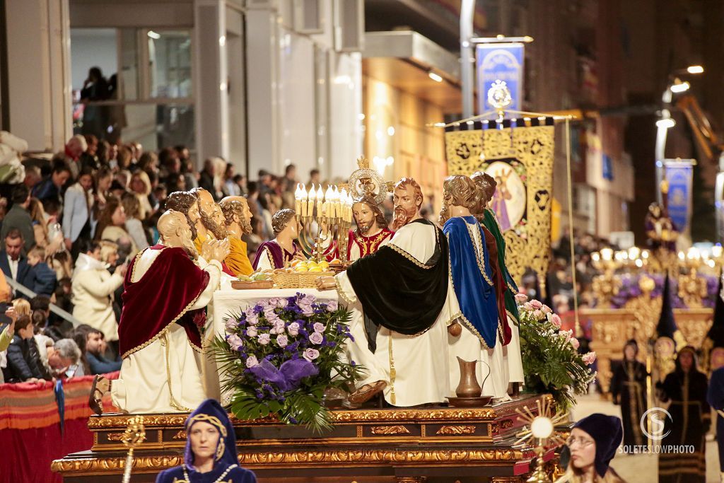 Las imágenes del Jueves Santo en Lorca