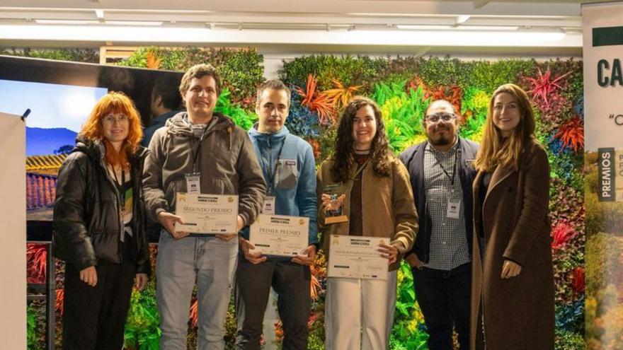 Uliaque, Aldeas y Lite recogieron los cheques del rally. | ROSS LECCA