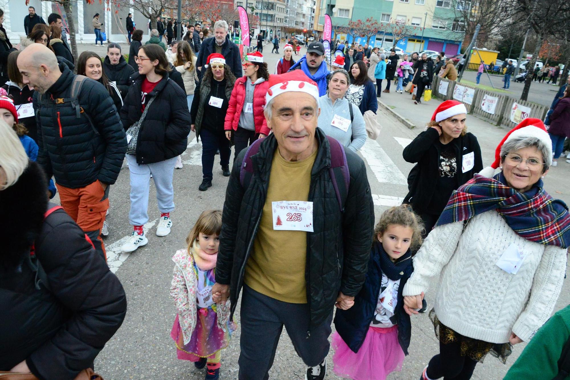 La carrera San Silvestre "Bye bye 2024" de Bueu en imágenes