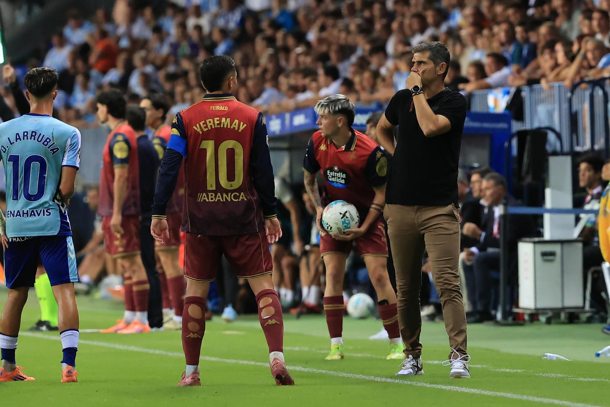 Las mejores imágenes del Málaga 3- Deportivo 0